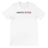 T-shirt drapeau états-unis - pixelforma