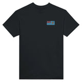 T-shirt drapeau fidji broderie couleur coton épais