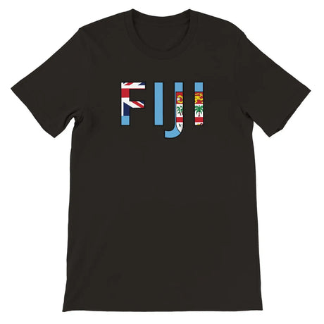 T-shirt drapeau fidji - pixelforma