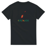 T-shirt drapeau grenade en carte - pixelforma