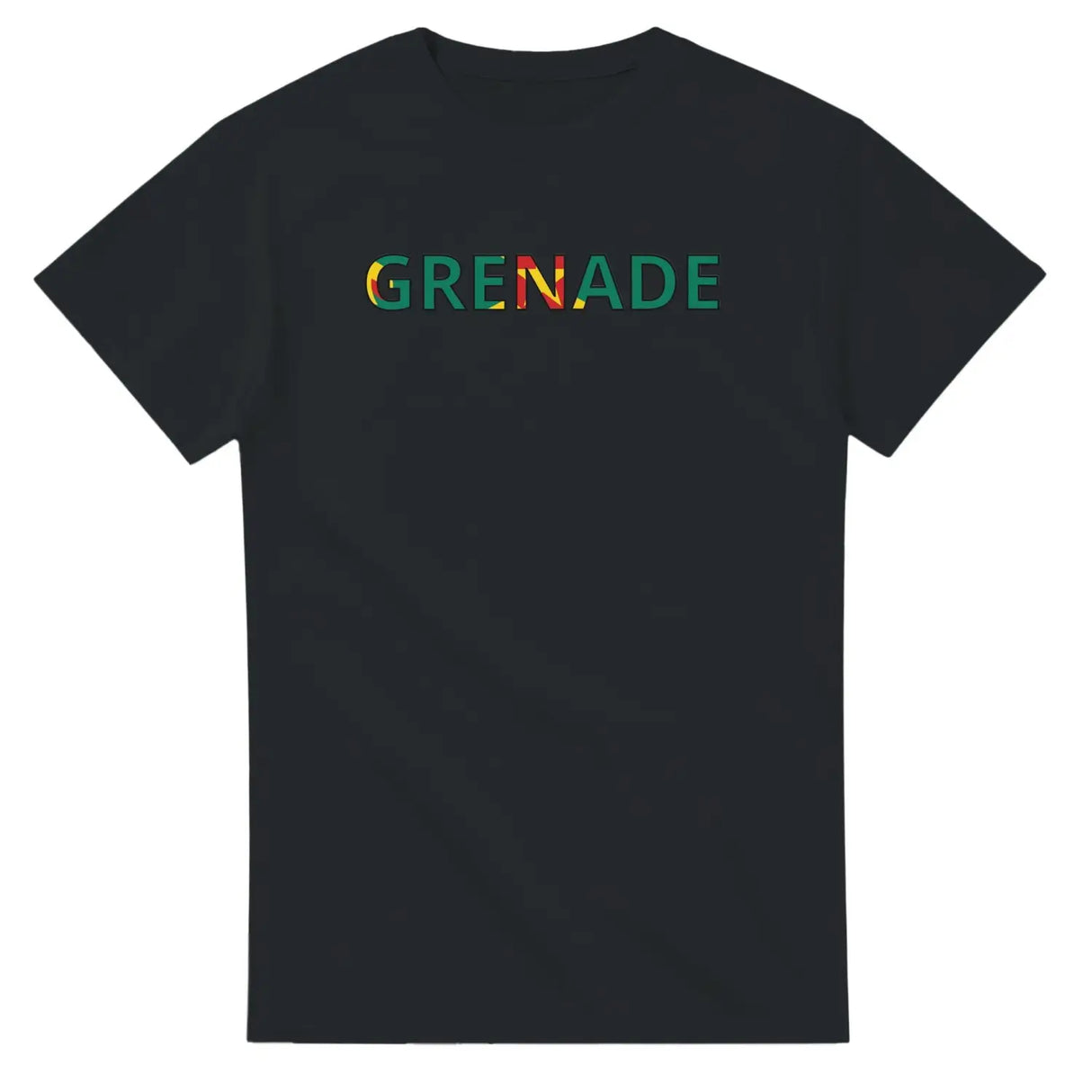 T-shirt drapeau grenade en écriture - pixelforma