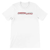 T-shirt drapeau groenland - pixelforma