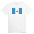 T-shirt drapeau guatemala brodé coton mélangé élégant