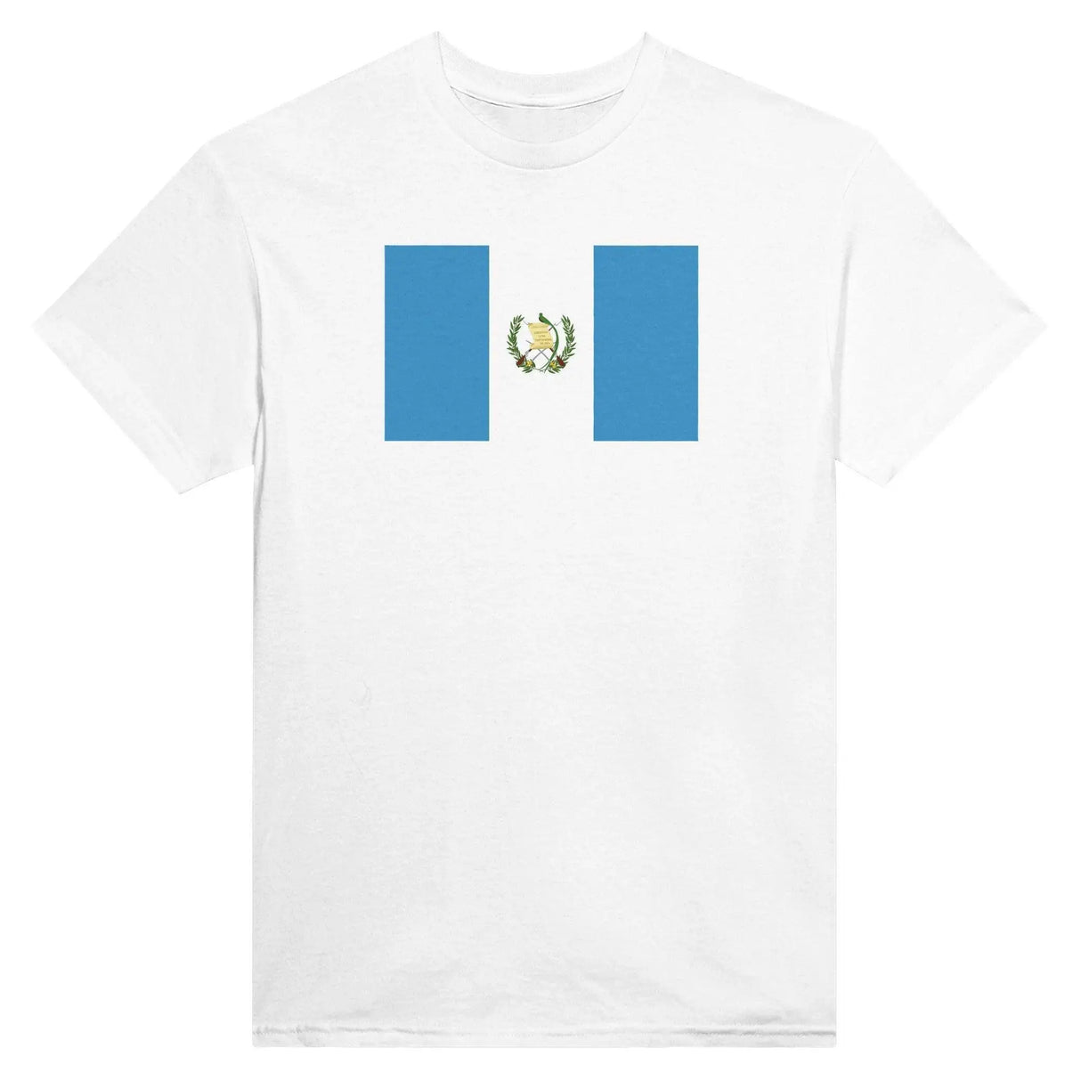 T-shirt drapeau guatemala brodé coton mélangé élégant