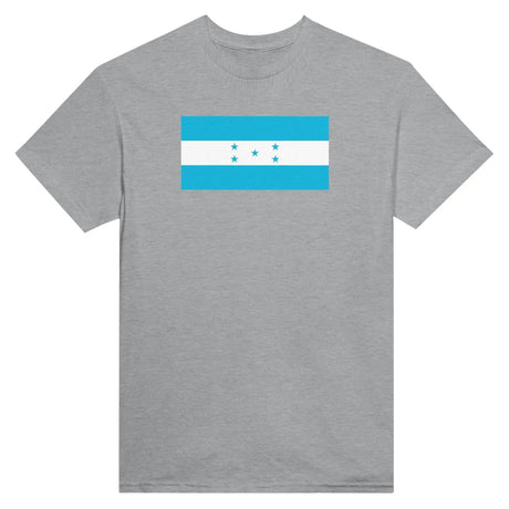 T-shirt drapeau honduras brodé en coton mélangé