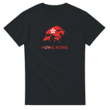 T-shirt drapeau hong kong en carte - pixelforma