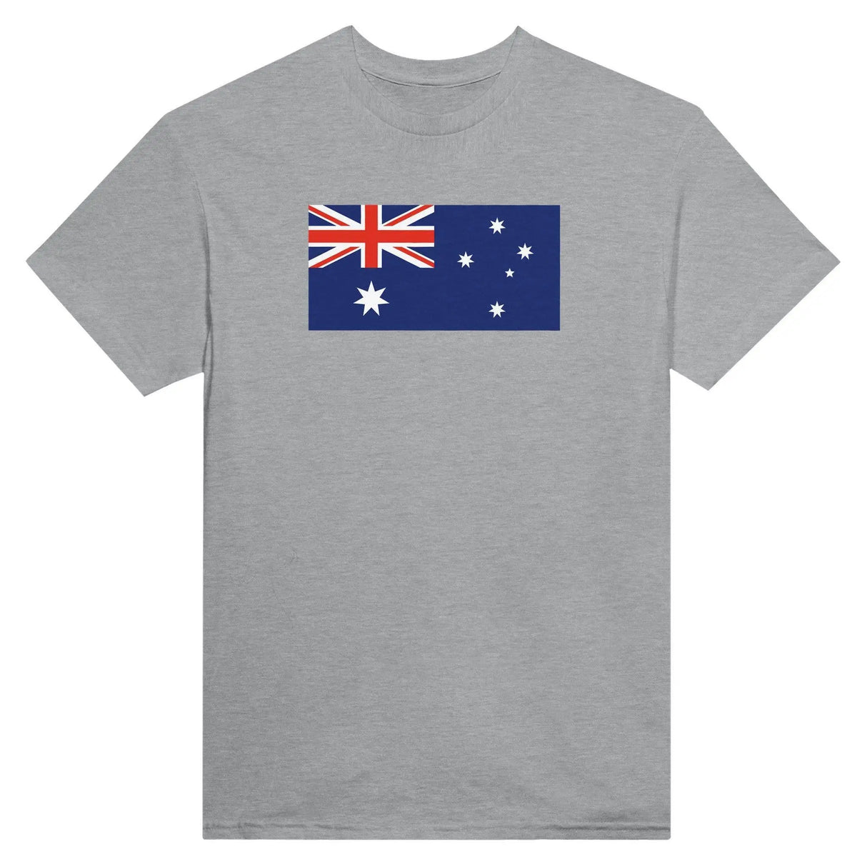 T-shirt drapeau île heard-et-macdonald coton brodé