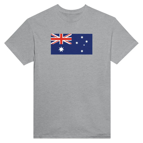 T-shirt drapeau île heard-et-macdonald coton brodé