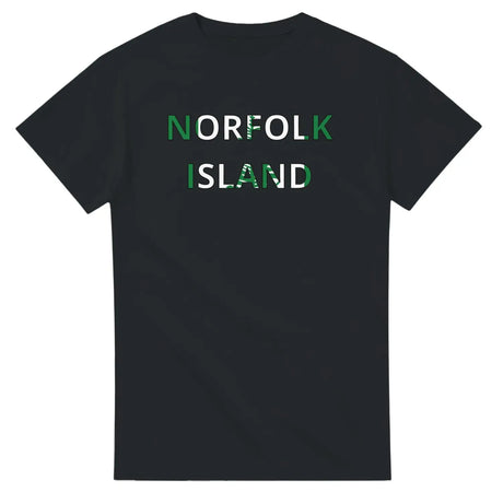 T-shirt drapeau île norfolk - pixelforma