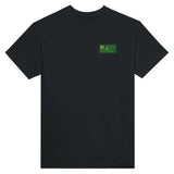 T-shirt drapeau îles cocos broderie coton mélangé doux