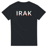 T-shirt drapeau irak en écriture - pixelforma