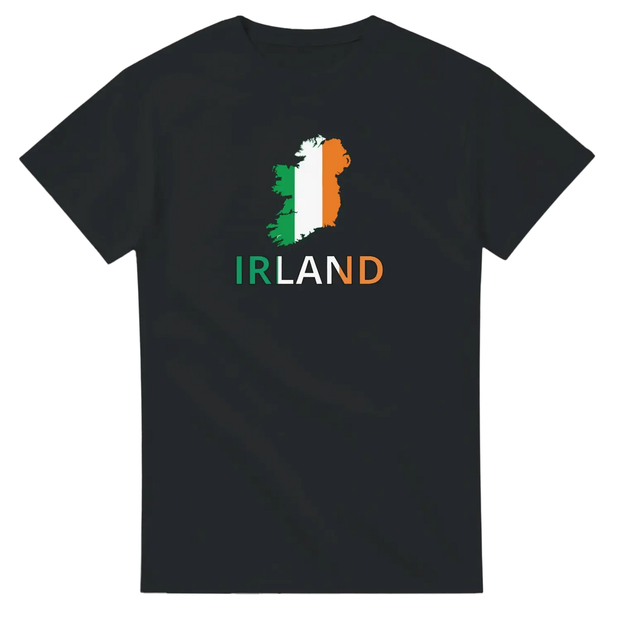 T-shirt drapeau irlande carte - pixelforma