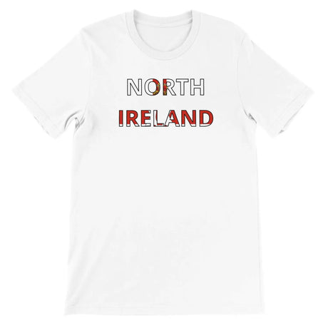 T-shirt drapeau irlande du nord - pixelforma