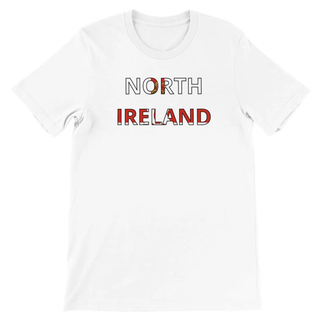 T-shirt drapeau irlande du nord - pixelforma