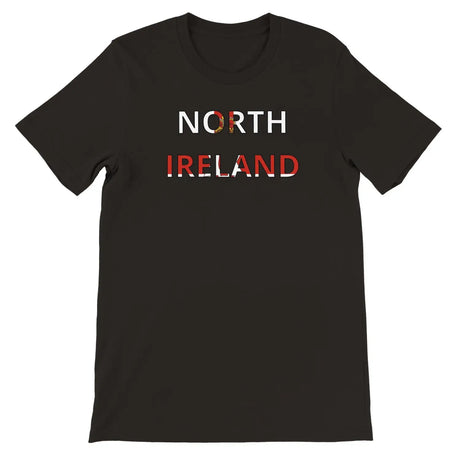 T-shirt drapeau irlande du nord - pixelforma