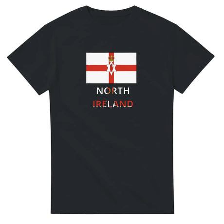 T-shirt drapeau irlande du nord texte - pixelforma