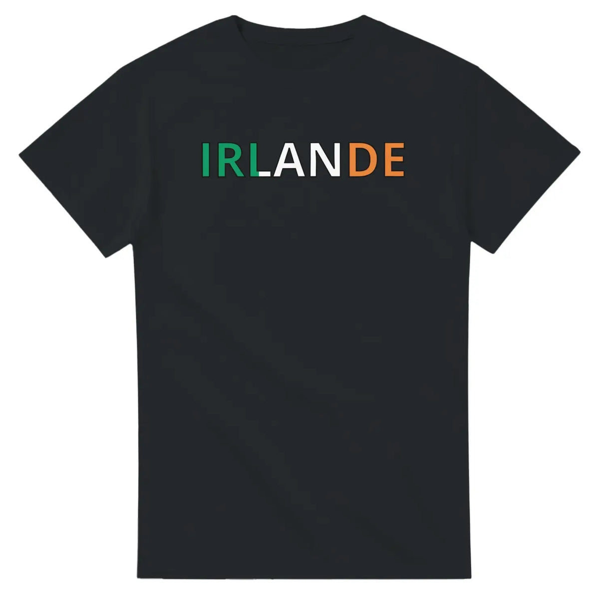 T-shirt drapeau irlande en écriture - pixelforma