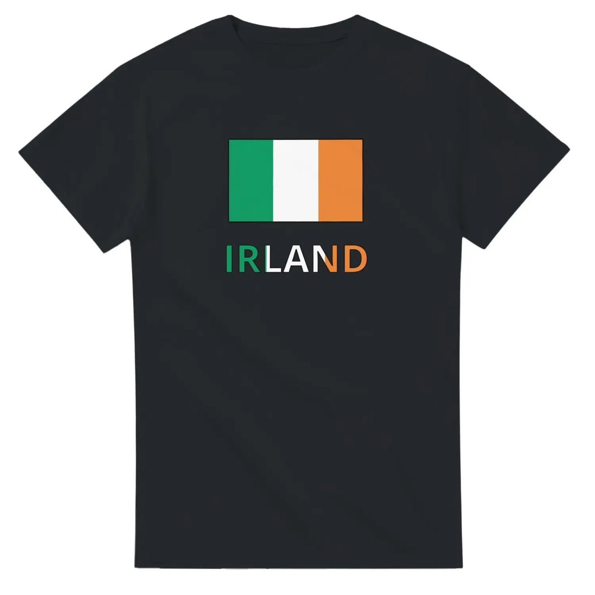 T-shirt drapeau irlande texte - pixelforma