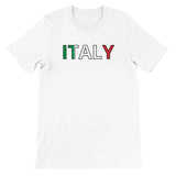 T-shirt drapeau italie - pixelforma