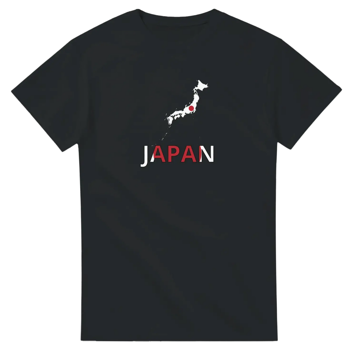 T-shirt drapeau japon carte - pixelforma