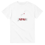 T-shirt drapeau japon carte - pixelforma