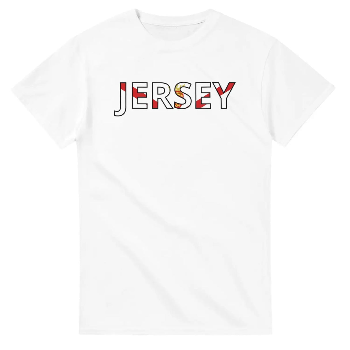 T-shirt drapeau jersey en écriture - pixelforma