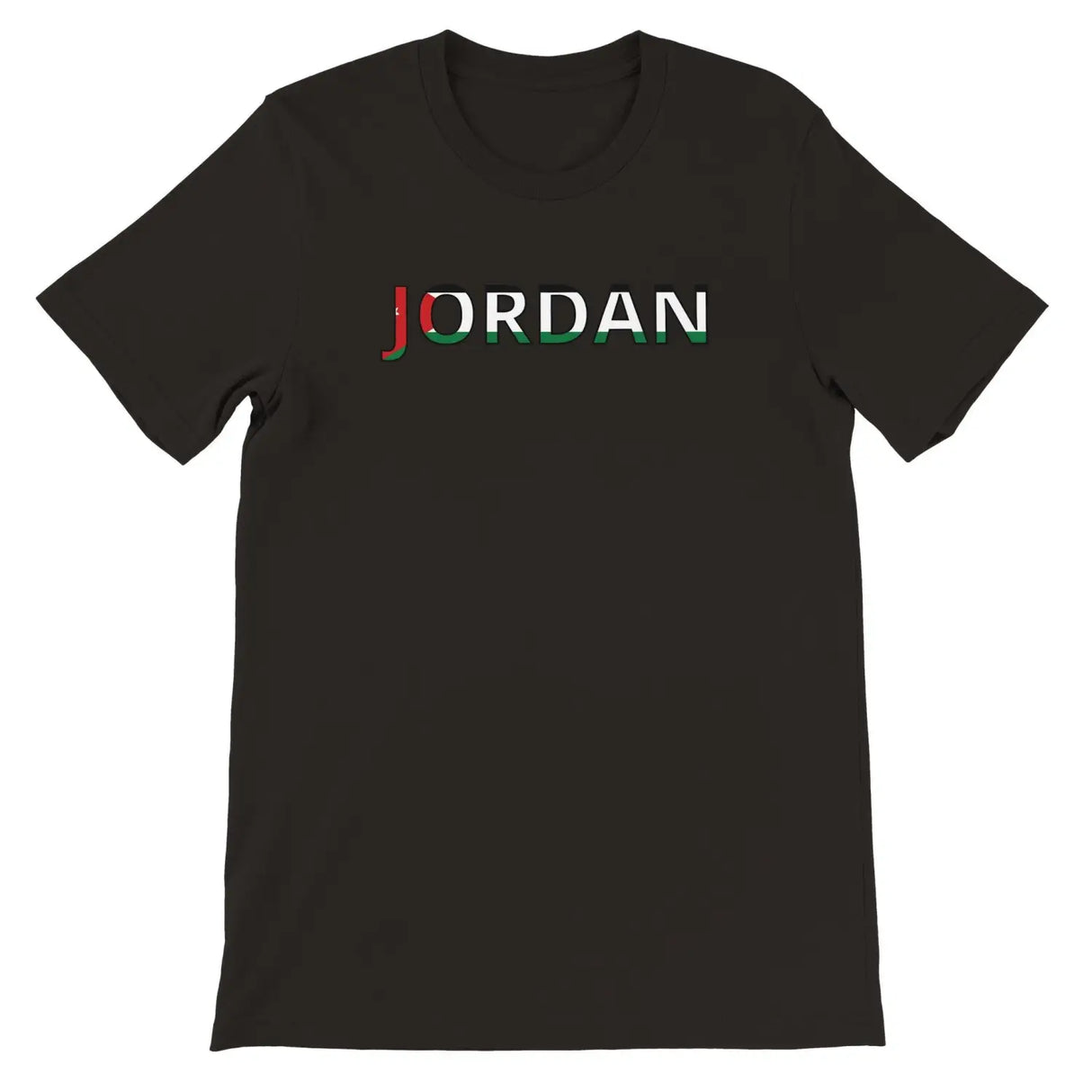 T-shirt drapeau jordanie - pixelforma