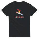 T-shirt drapeau kiribati en carte - pixelforma