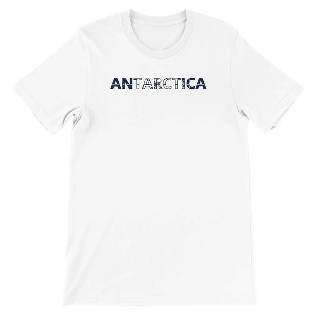 T-shirt drapeau l’antarctique - pixelforma