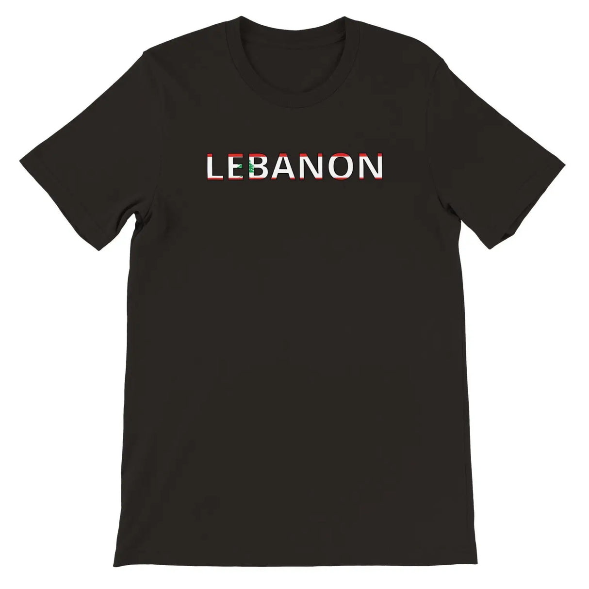 T-shirt drapeau liban - pixelforma