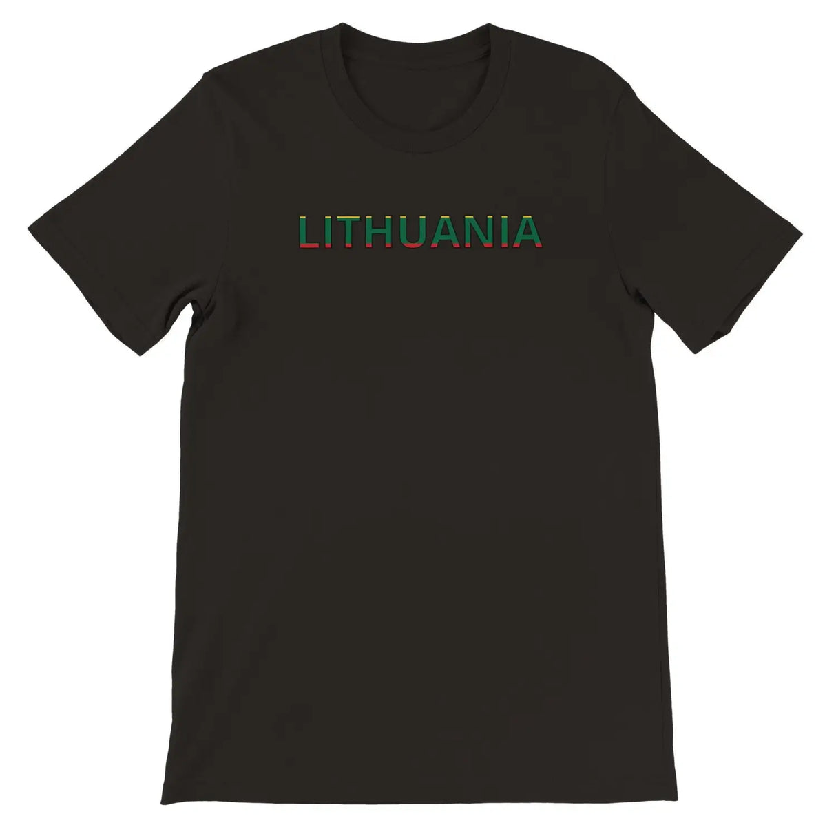 T-shirt drapeau lituanie - pixelforma