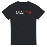 T-shirt drapeau malte - pixelforma