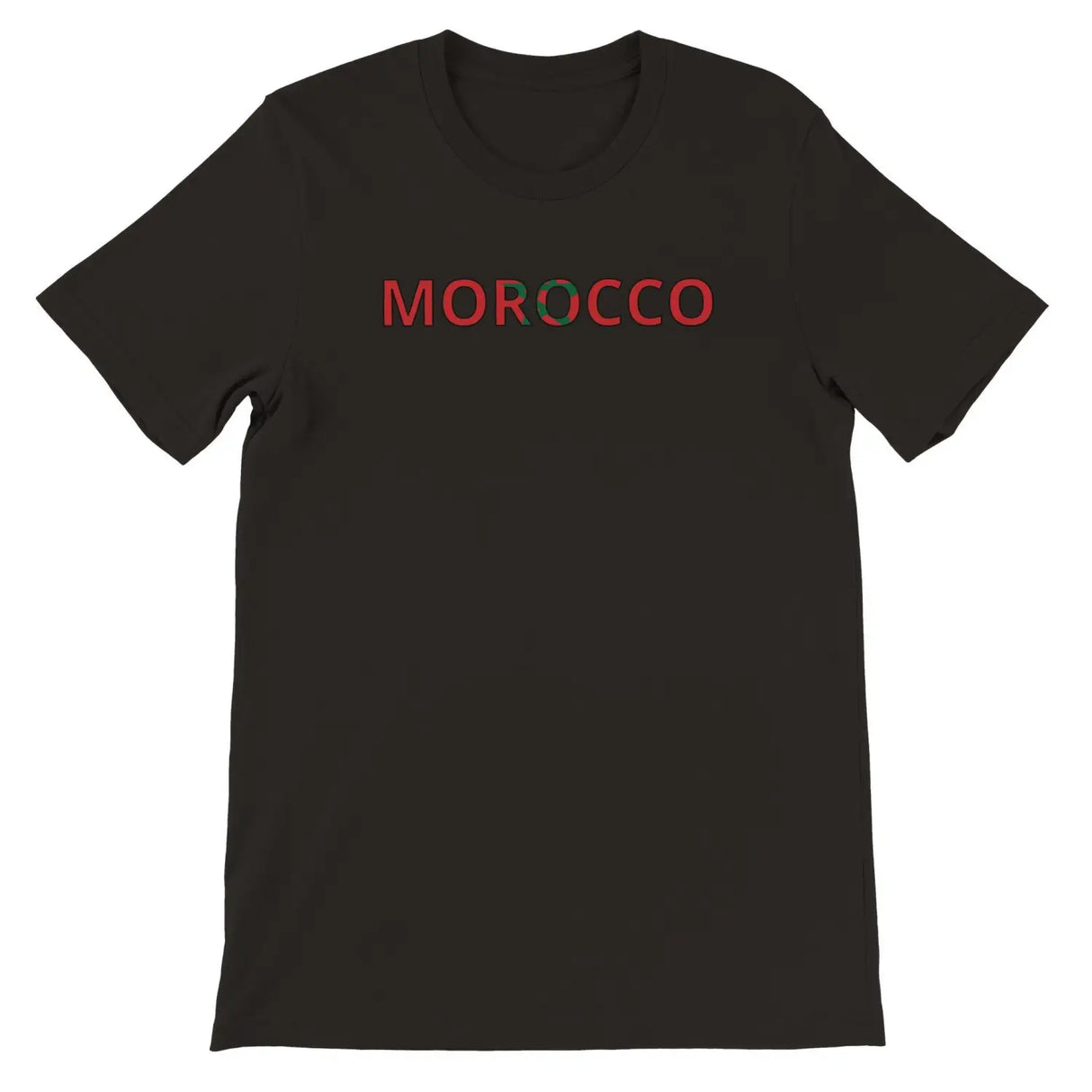 T-shirt drapeau maroc - pixelforma