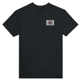 T-shirt drapeau mayotte broderie couleur coton mélangé