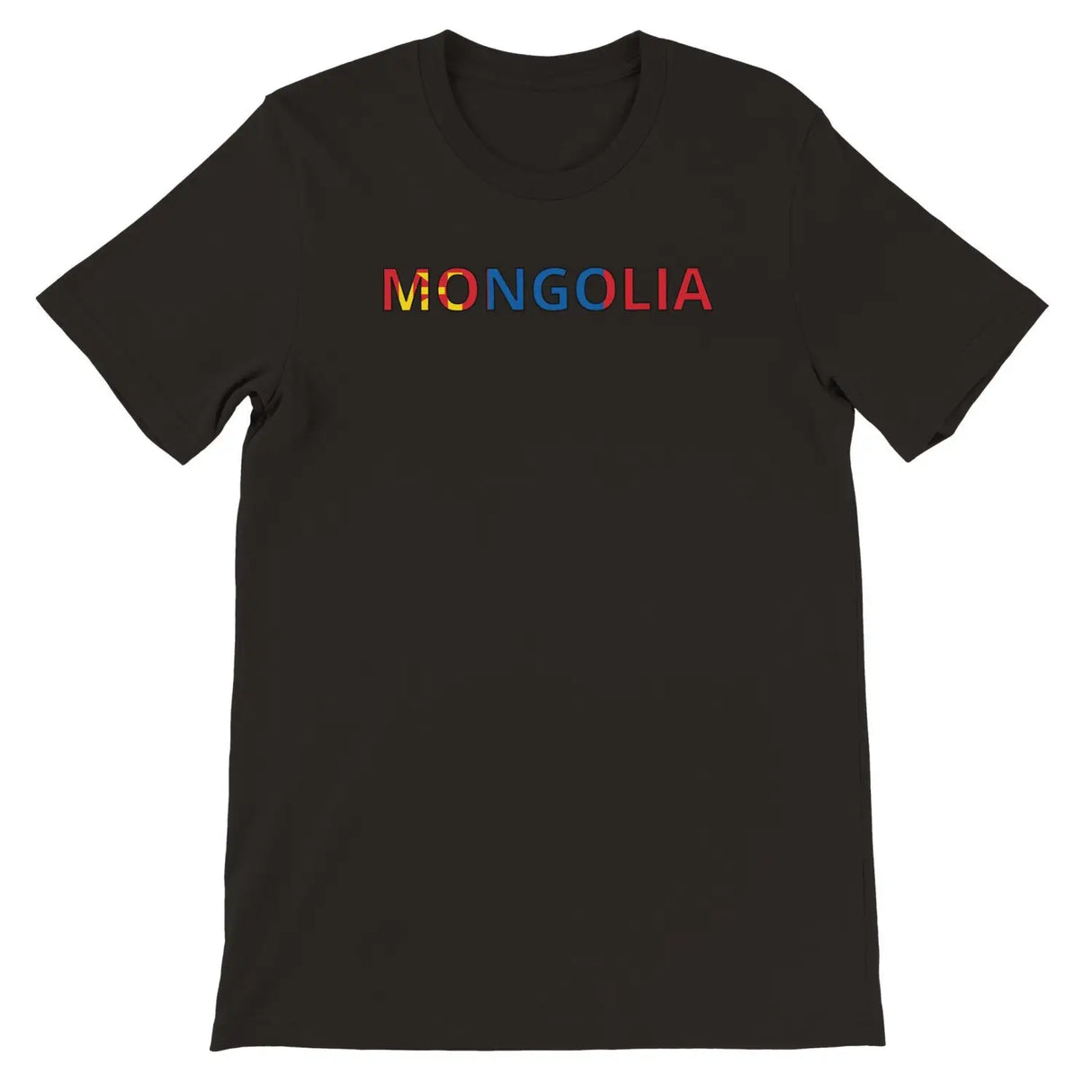 T-shirt drapeau mongolie - pixelforma