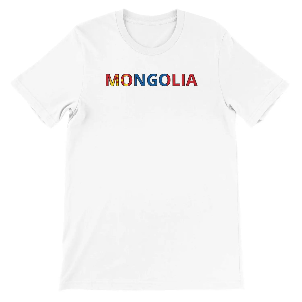 T-shirt drapeau mongolie - pixelforma