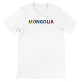 T-shirt drapeau mongolie - pixelforma