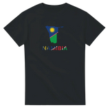 T-shirt drapeau namibie carte - pixelforma