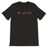 T-shirt drapeau namibie - pixelforma