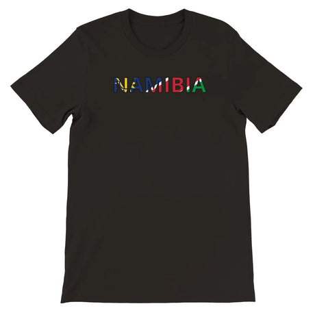 T-shirt drapeau namibie - pixelforma