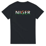 T-shirt drapeau niger en écriture - pixelforma