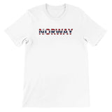 T-shirt drapeau norvège - pixelforma