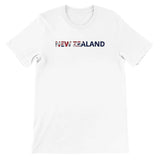 T-shirt drapeau nouvelle-zélande - pixelforma