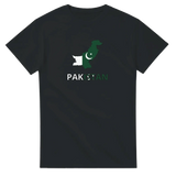 T-shirt drapeau pakistan en carte - pixelforma