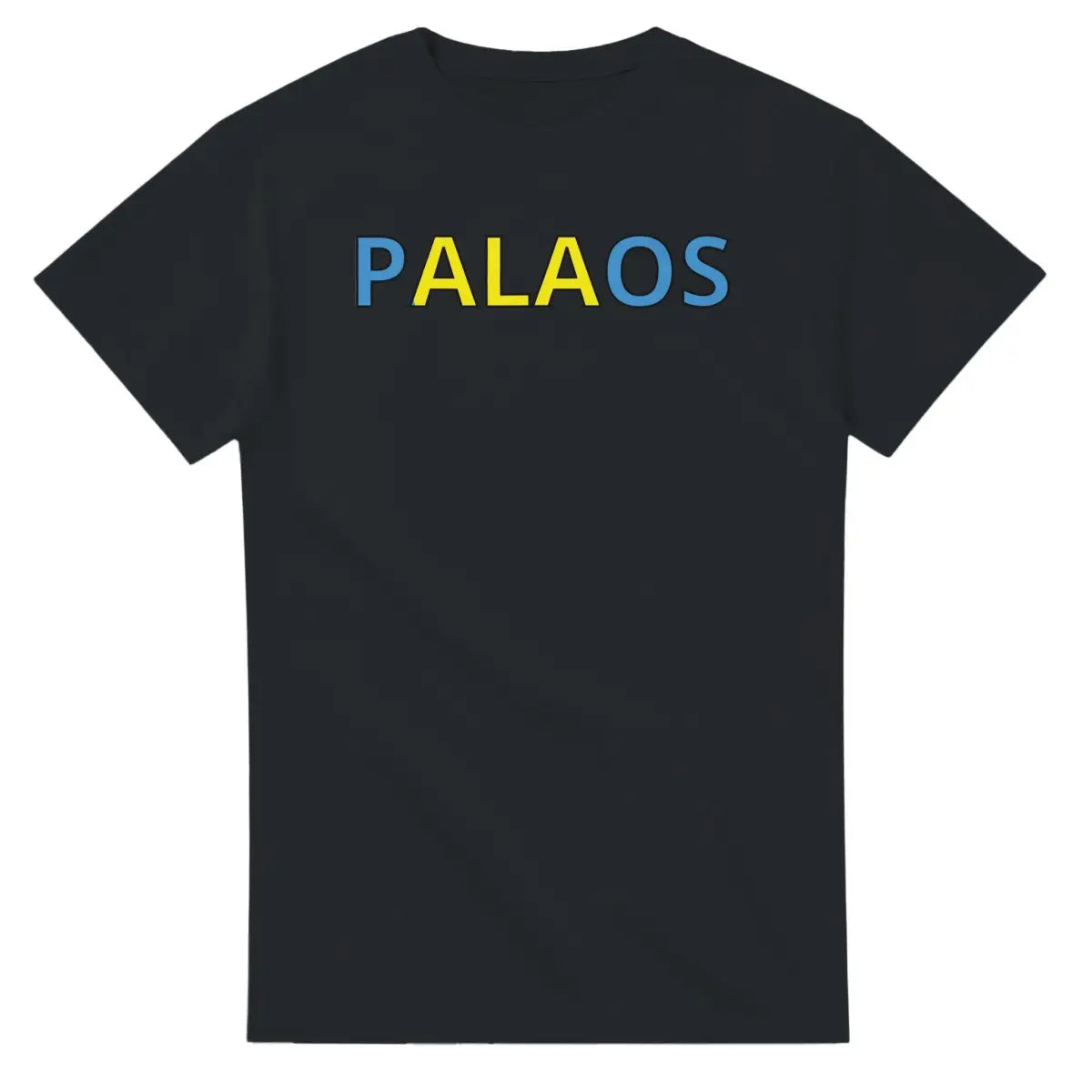 T-shirt Drapeau Palaos en écriture - Pixelforma 