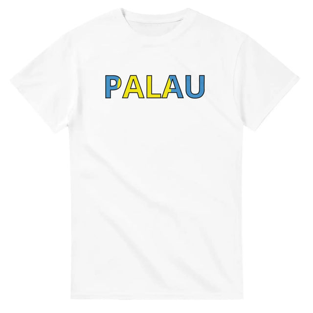 T-shirt drapeau palaos - pixelforma