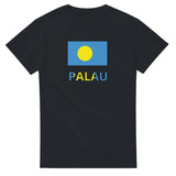 T-shirt drapeau palaos texte - pixelforma