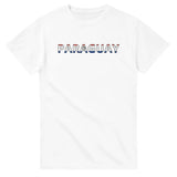 T-shirt Drapeau Paraguay en écriture - Pixelforma 