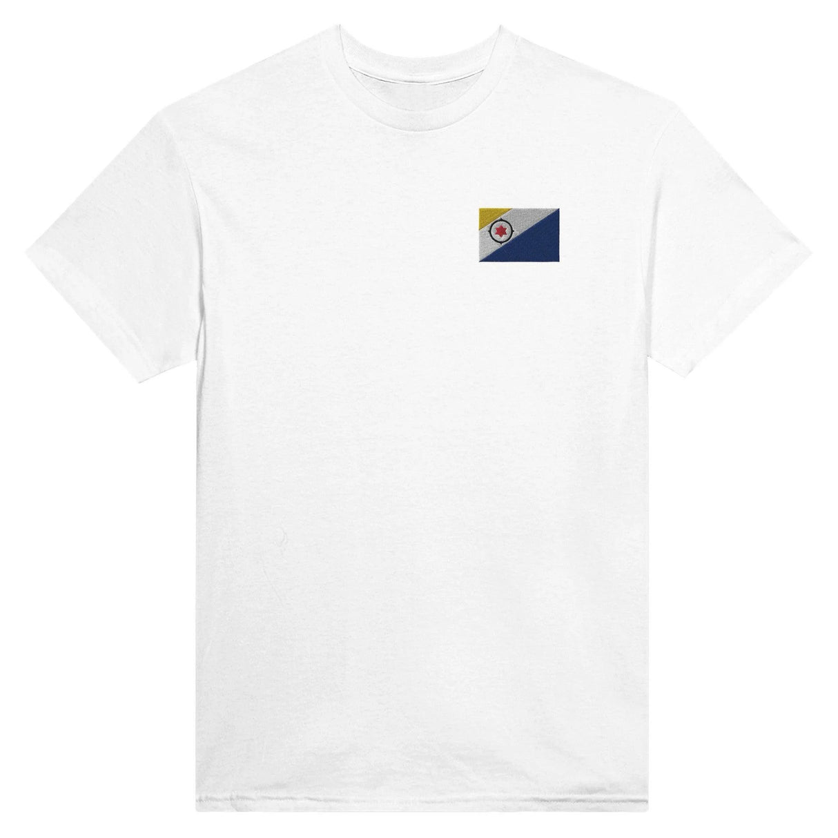 T-shirt drapeau pays-bas broderie couleur coton épais