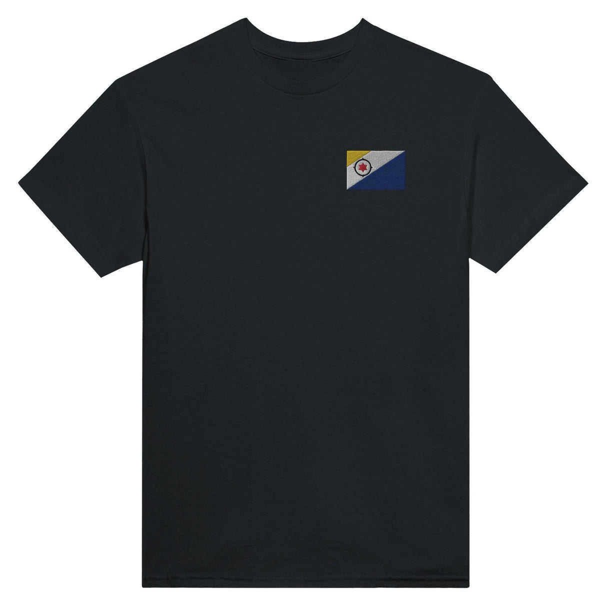 T-shirt drapeau pays-bas broderie couleur coton épais